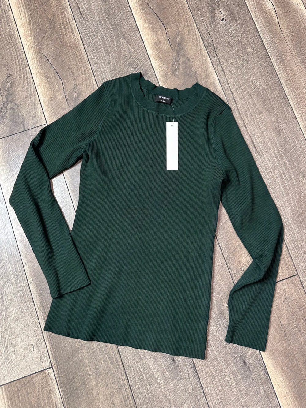 The Workshop Emerald Soft & Stretchy Sweater